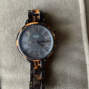 Fossil Women's Watch - Tortoise and Black